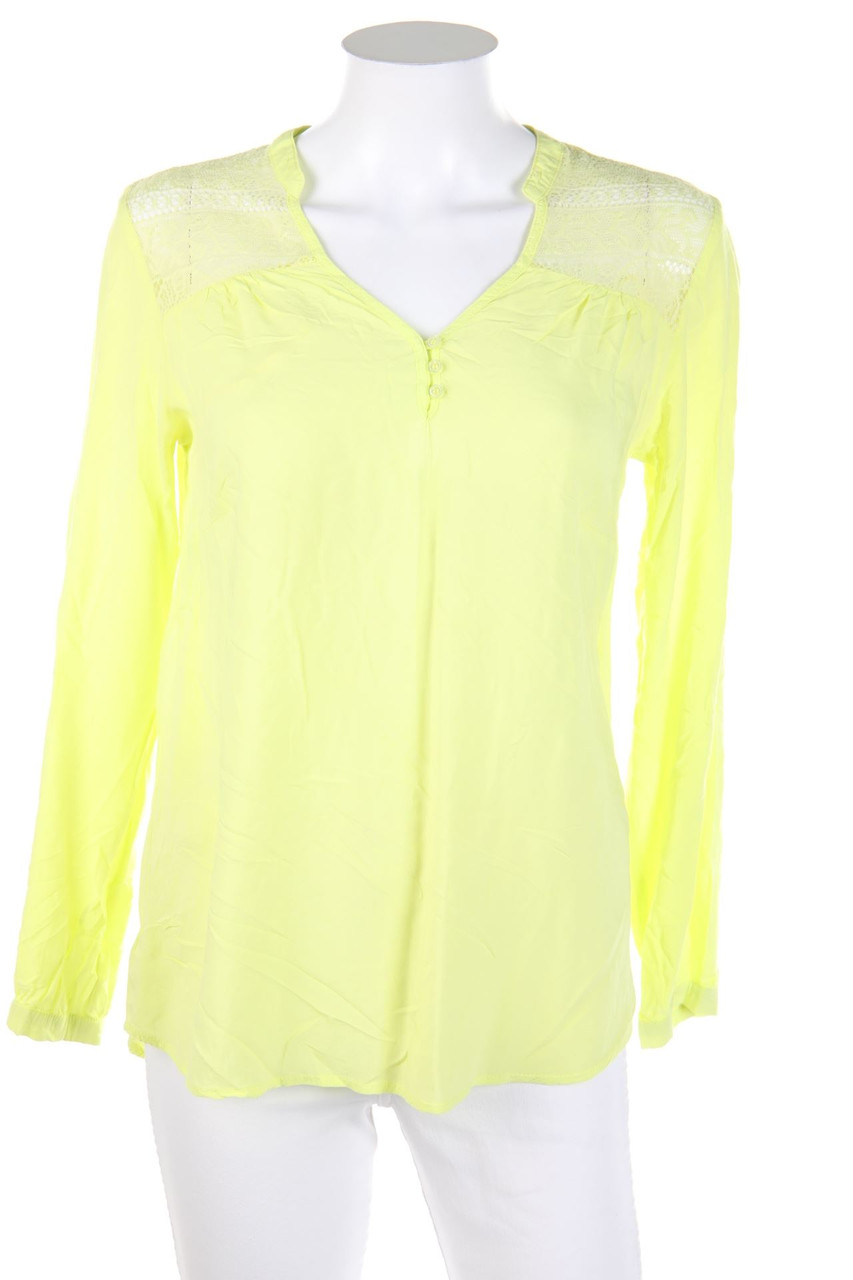 RESERVED - Tunika-Bluse mit Spitzen-Einsatz - D 38