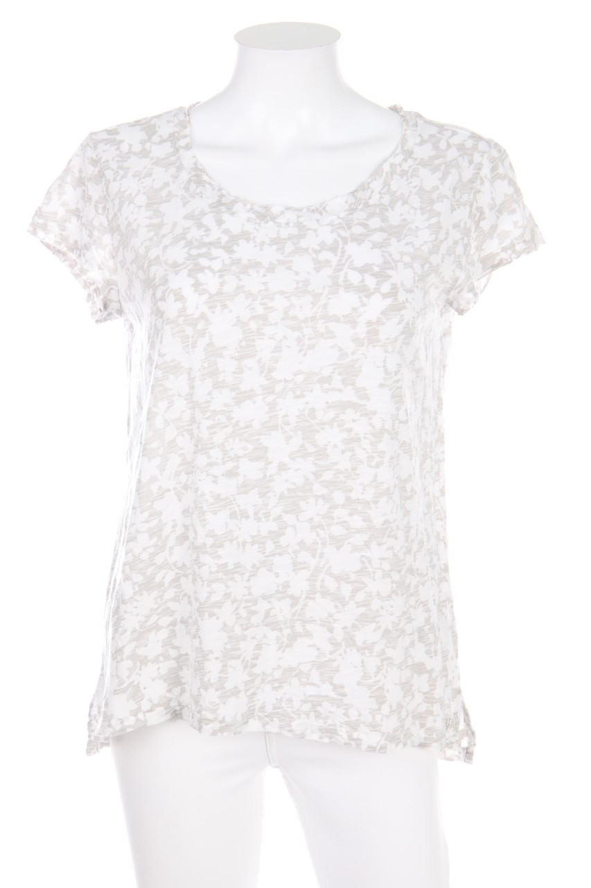 Marc O´Polo - Kurzarm-Shirt mit floralem Muster - S