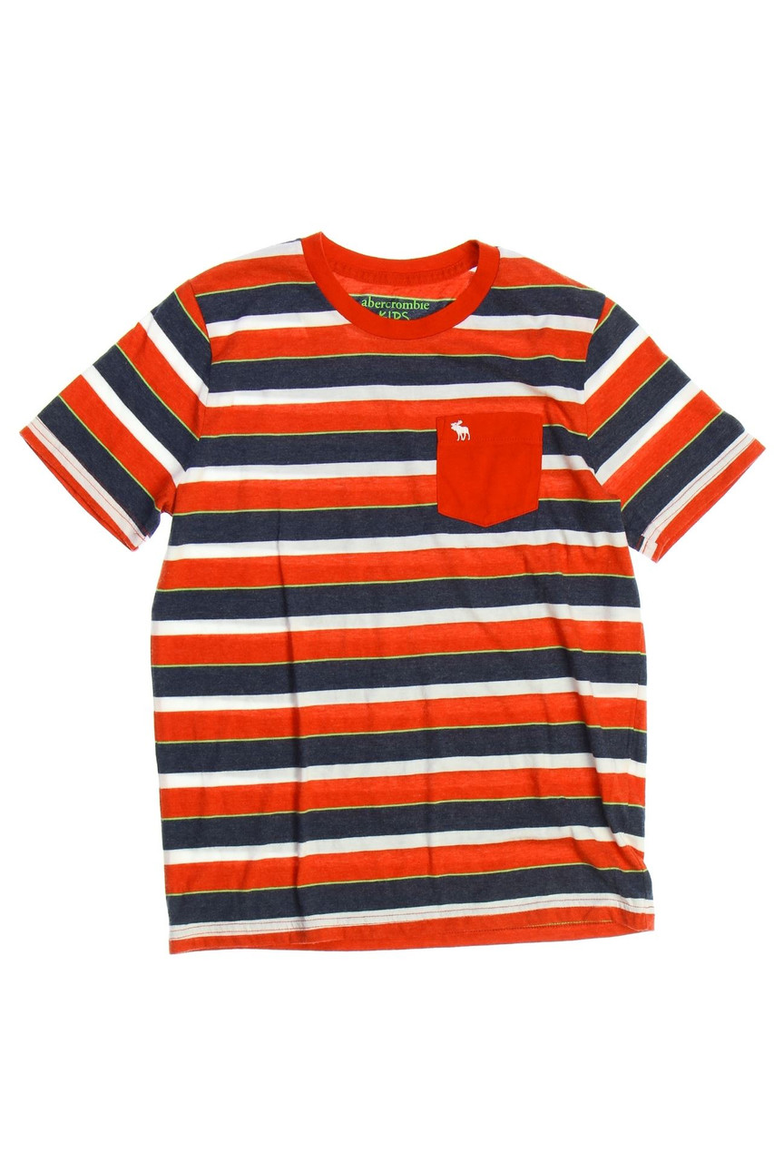 abercrombie kids - T-Shirt mit Streifen - 164