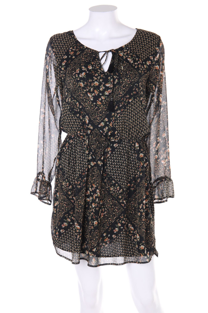 MANGO CASUALWEAR - Kleid mit floralem Muster - S