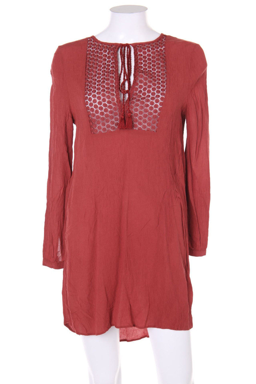 MANGO SUIT - Tunikakleid mit Spitzen-Einsatz - XXS