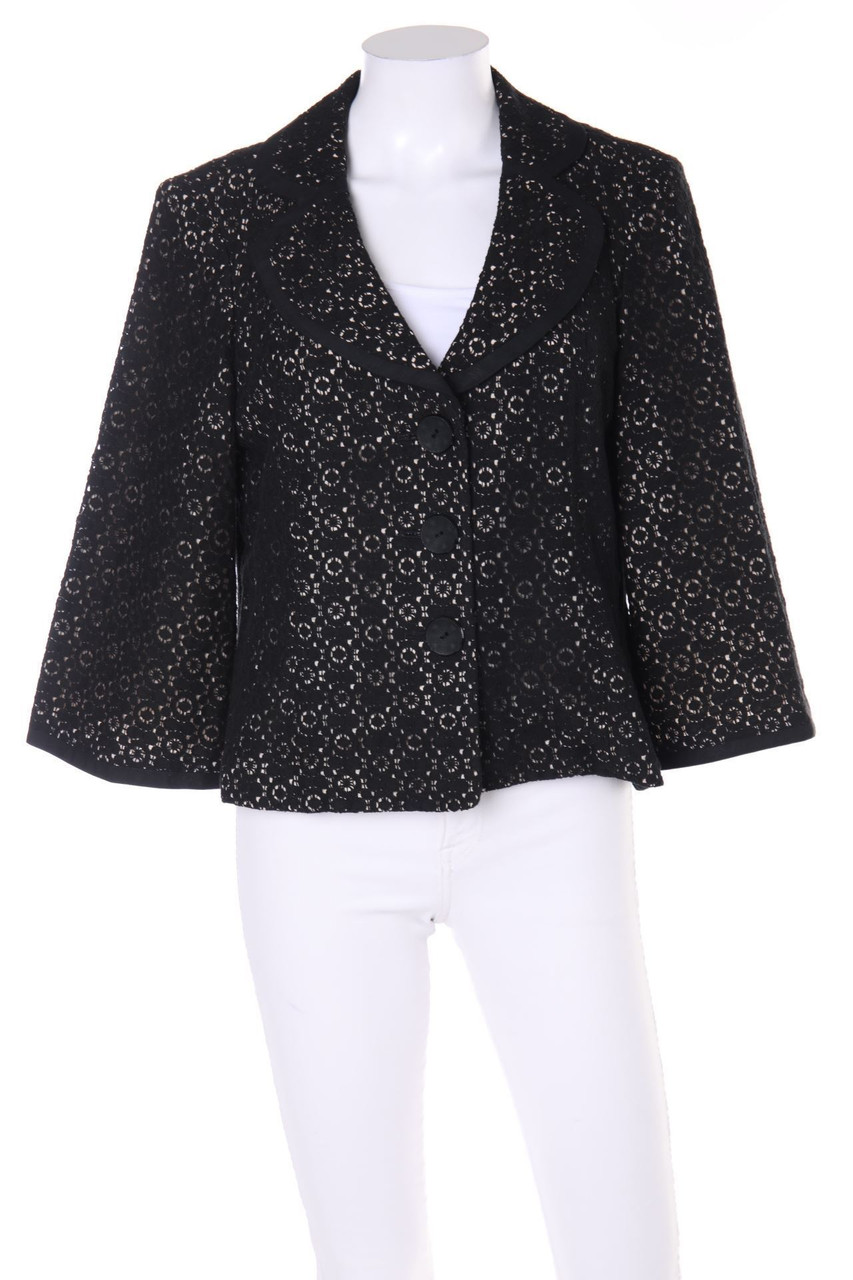 KASPER - Spitzen-Blazer-Jacke - D 38