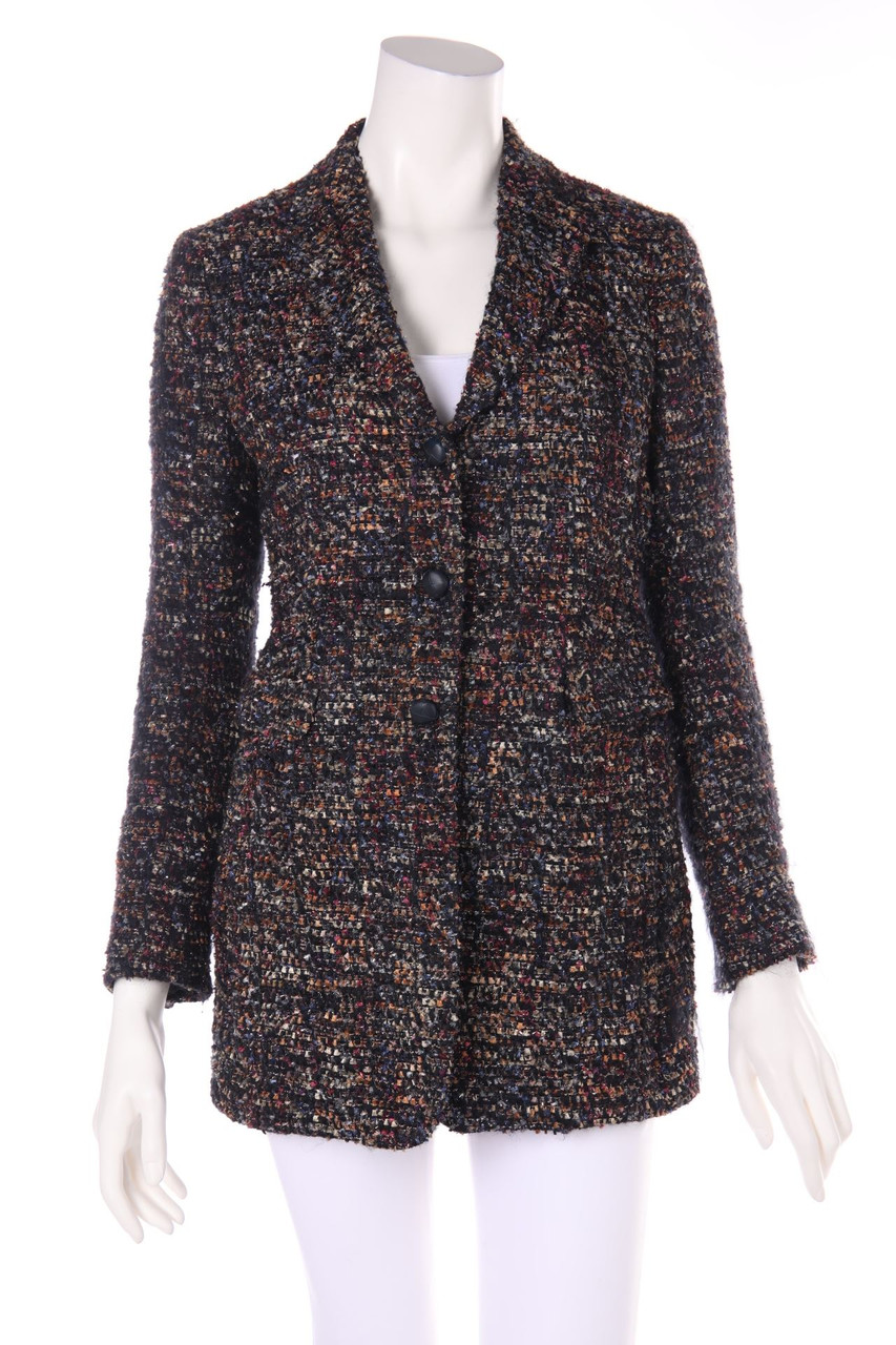 TAGLIATORE - Bouclé-Blazer-Jacke mit Wolle - D 38