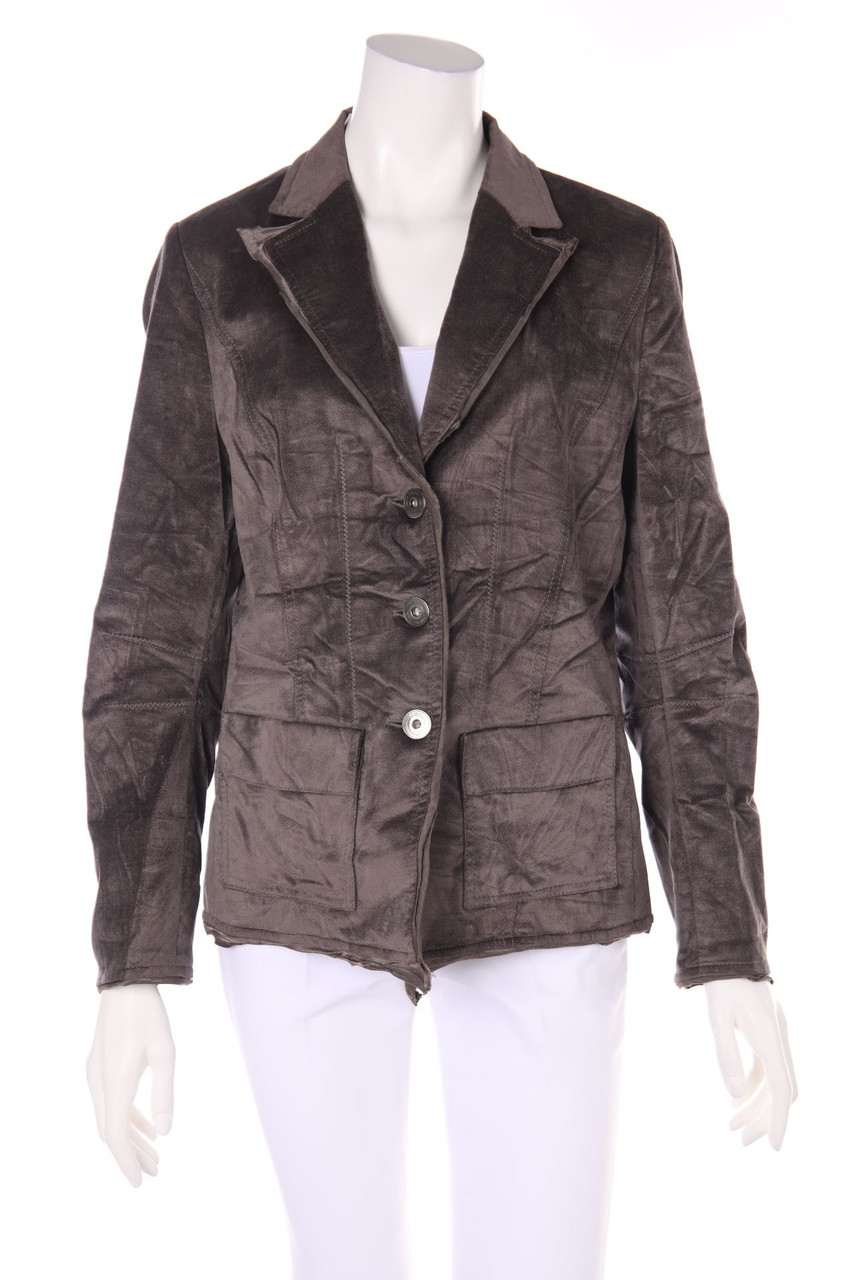 LUISA CERANO - Samt-Blazer aus Baumwoll-Mix - D 40
