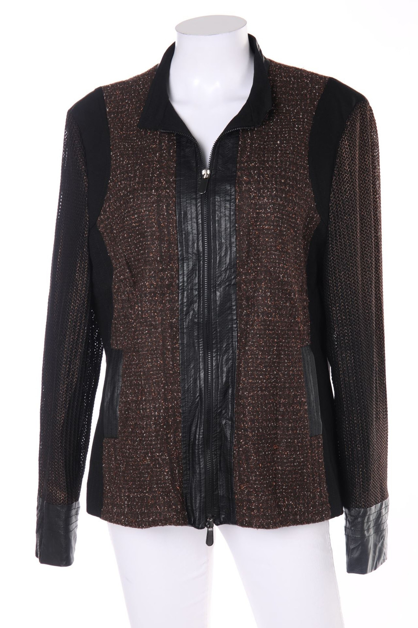 TUZZI - Two Tone-Jacke mit Metallic-Effekt - D 44