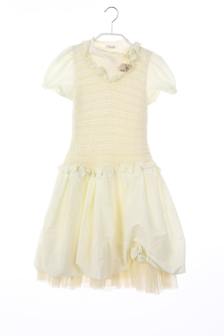 Melograno - Kleid im Layer Look mit Rüschen - 98