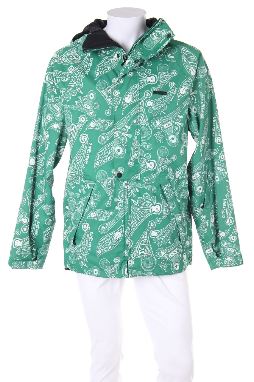 ZIMTSTERN - Windbreaker-Jacke mit Print mit Kapuze - S