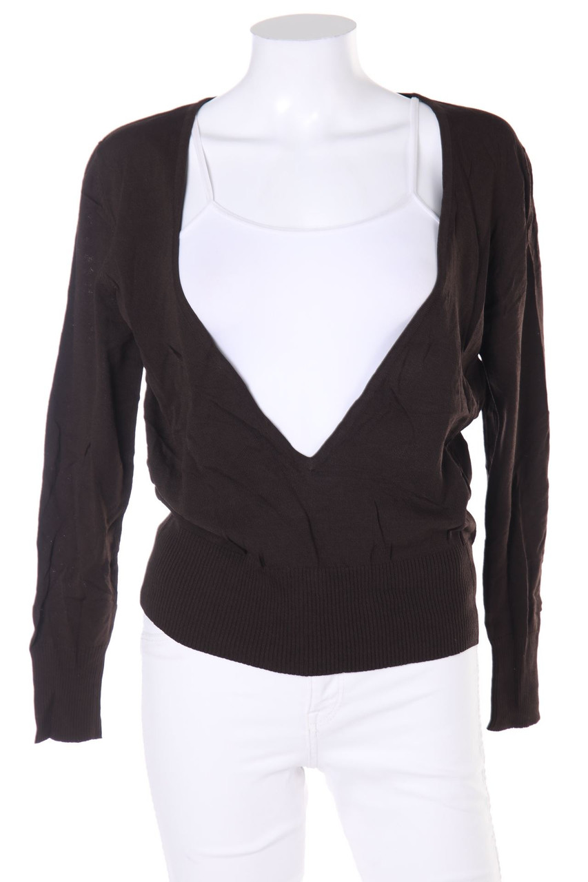 Sinéquanone - Strick-Pullover mit tiefem Ausschnitt - D 40