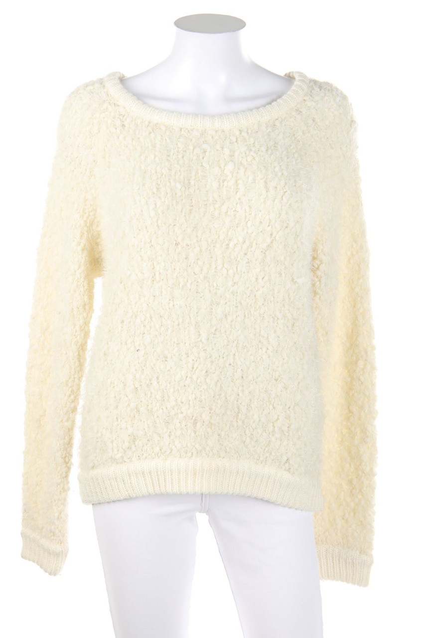 OPUS - Strick-Pullover mit Wolle - D 36