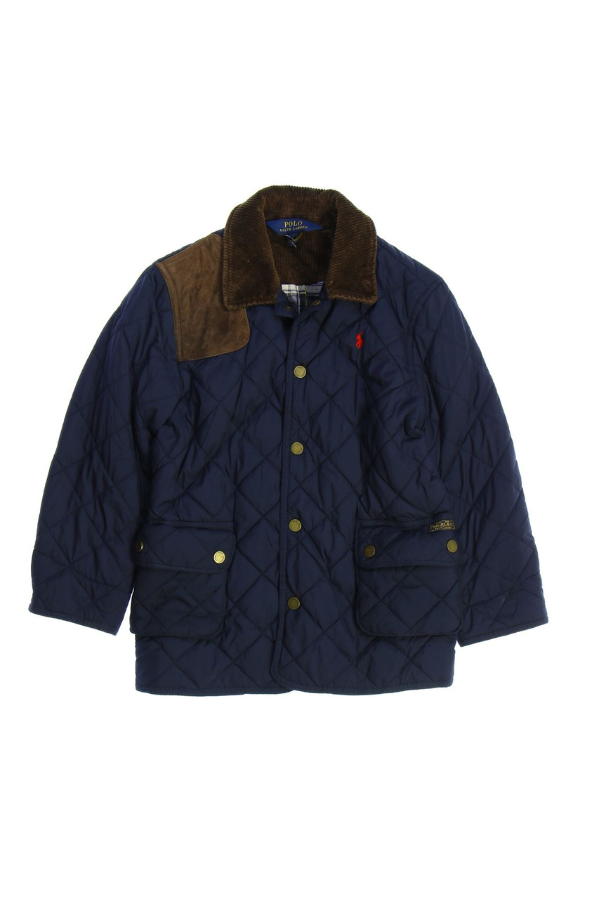 POLO RALPH LAUREN - Jacke mit Leder-Details - 116