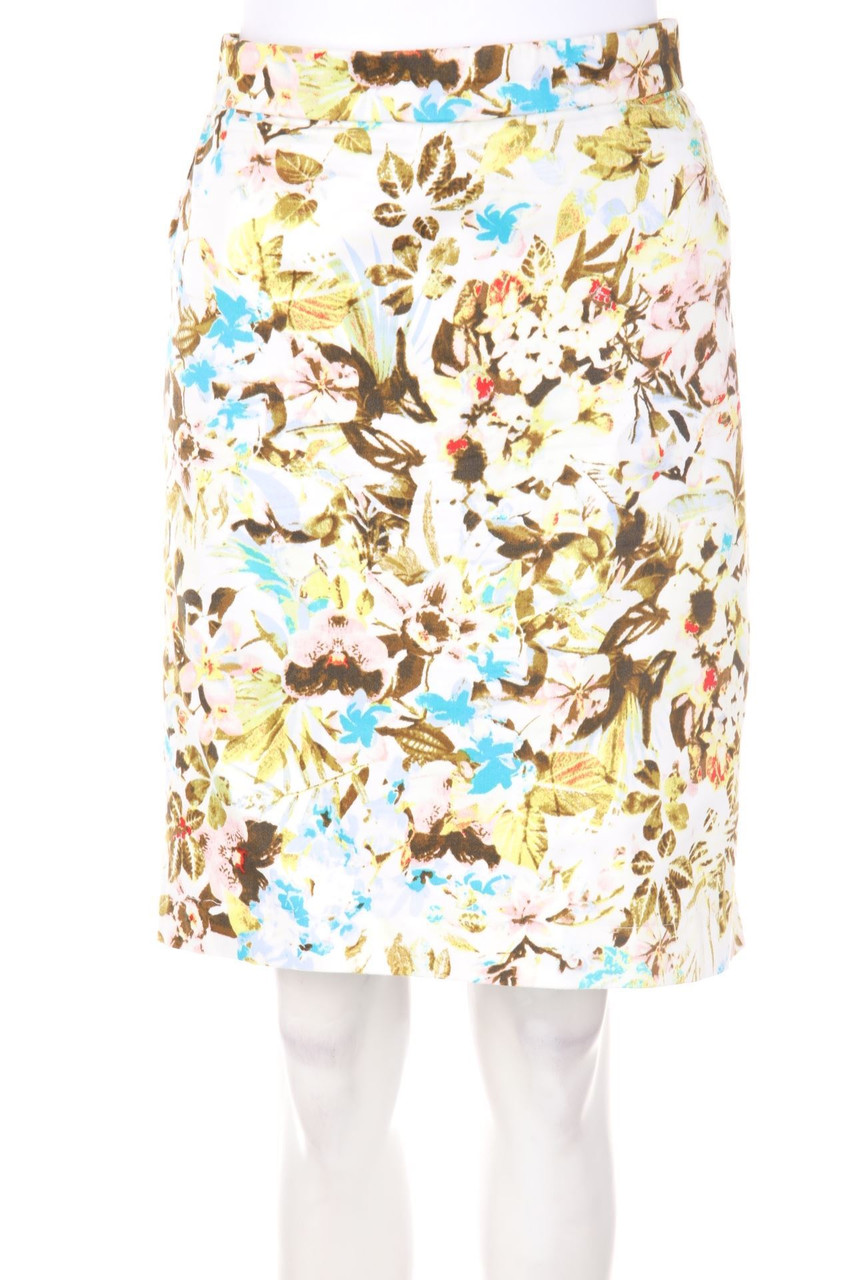 Ulla Popken - Minirock mit floralem Muster - D 50-52