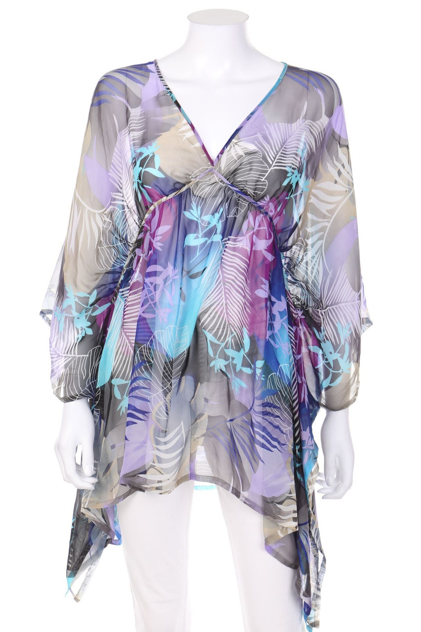 3 SUISSES - Tunika-Bluse mit Muster - S