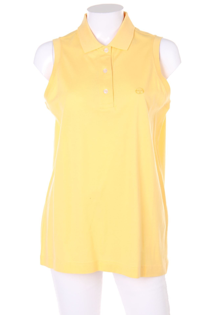 Sergio Tacchini - ärmelloses Polo-Shirt - L