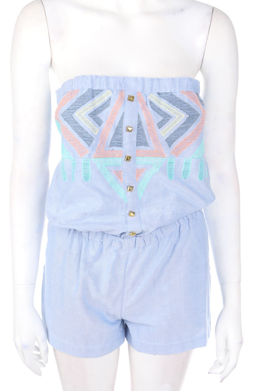 RIVER ISLAND - Playsuit mit Stickereien - XS