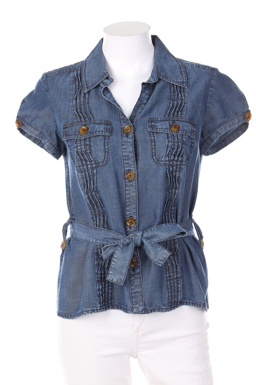 GERARD DAREL - Hemd-Bluse mit kurzem Ärmel - D 36