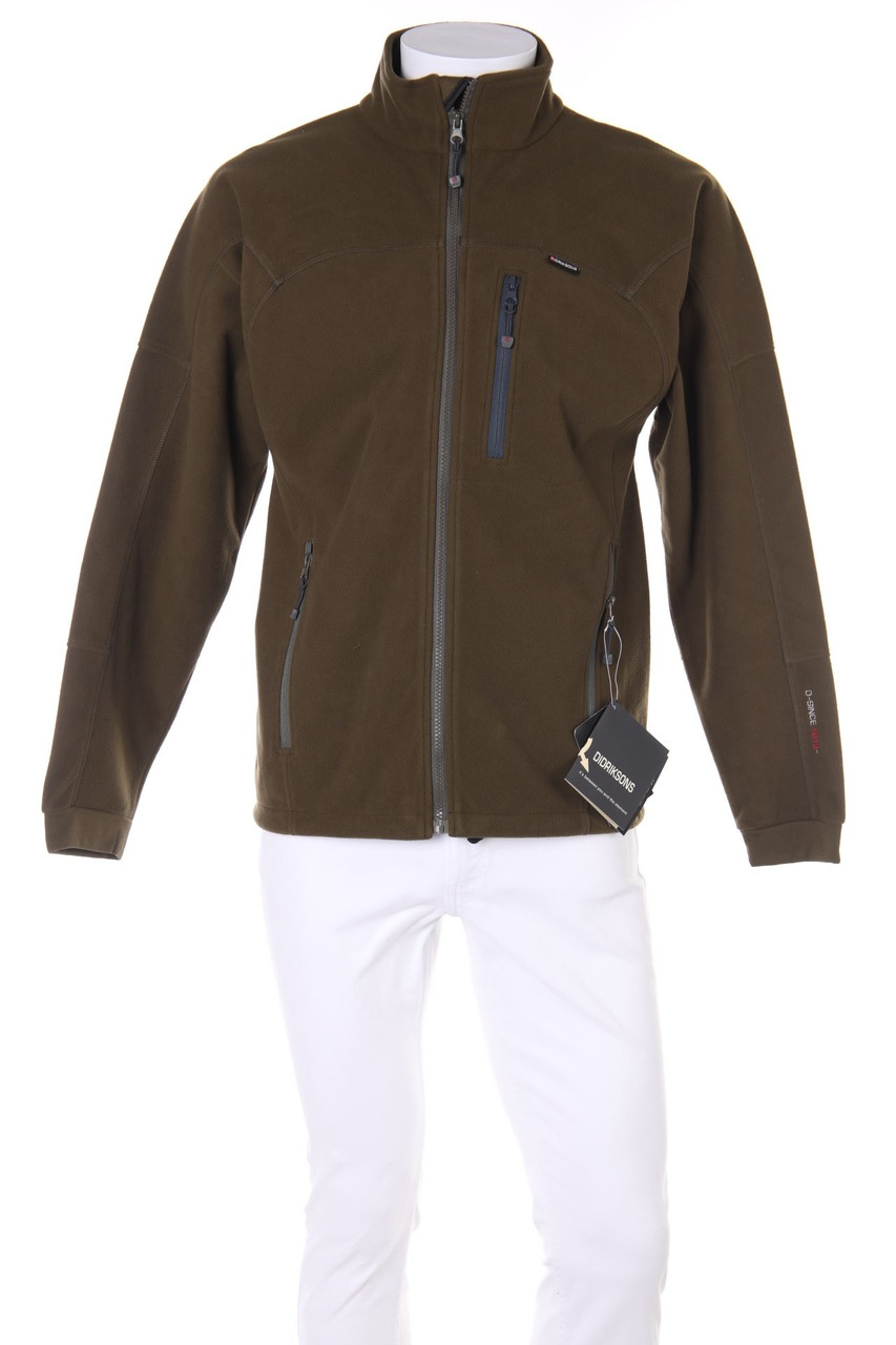 DIDRIKSONS 1913 - Fleece-Jacke mit Logo-Stickerei - S