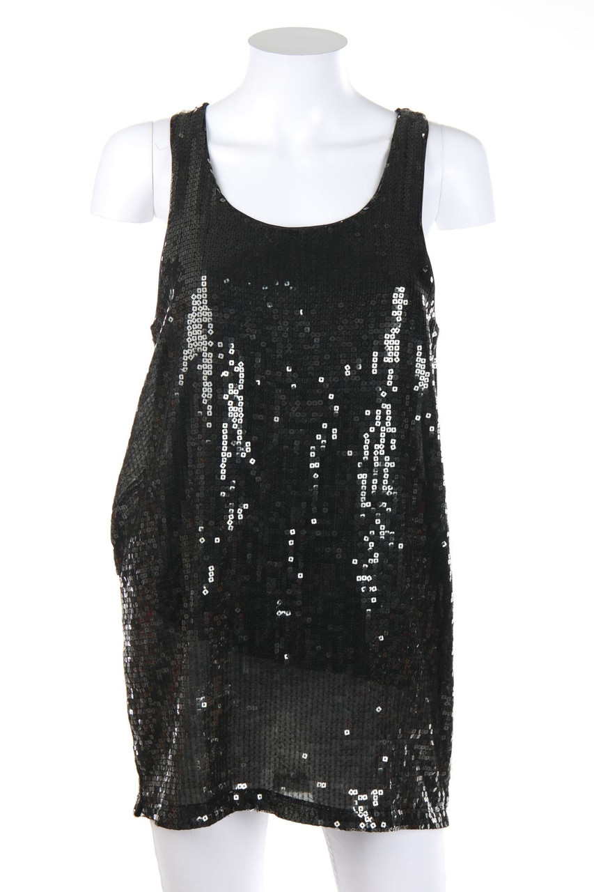 H&M - Top mit Pailletten - S