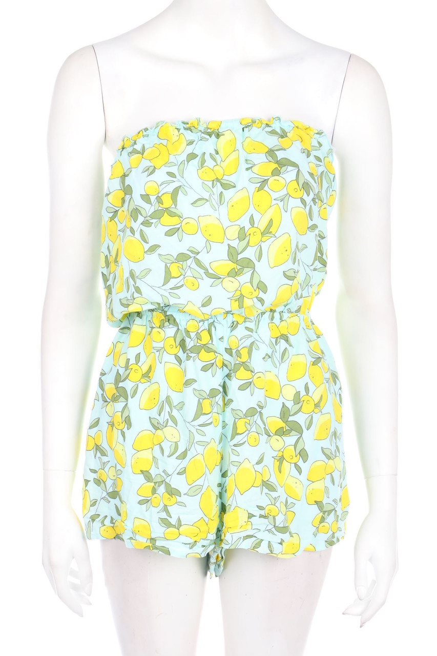 H&M DIVIDED - Playsuit aus Viskose mit Print - D 34