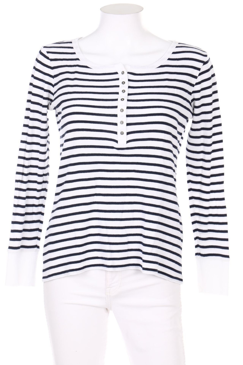 ESPRIT - Tunika-Longsleeve-Shirt mit Streifen - S