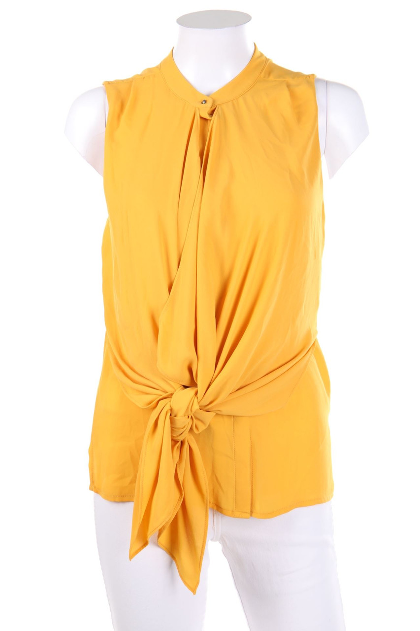 H&M - Blusentop im Layer Look zum Knoten - D 34