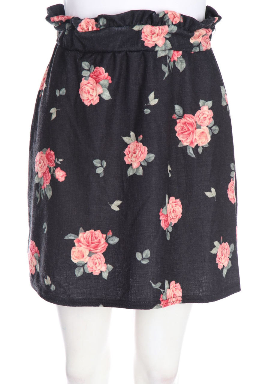 NEW LOOK - Minirock mit floralem Muster - D 36