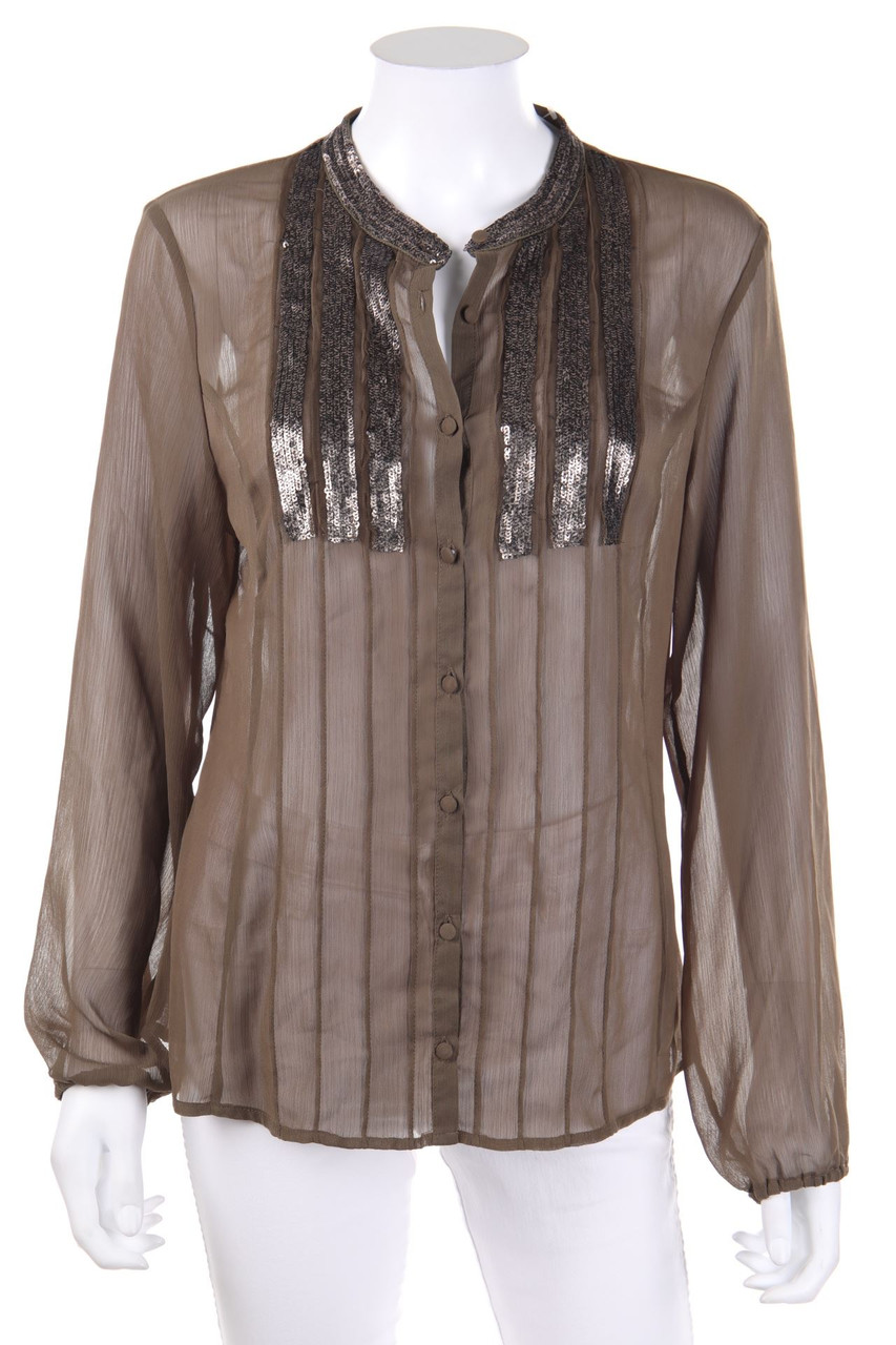 soyaconcept - Bluse mit Pailletten - M