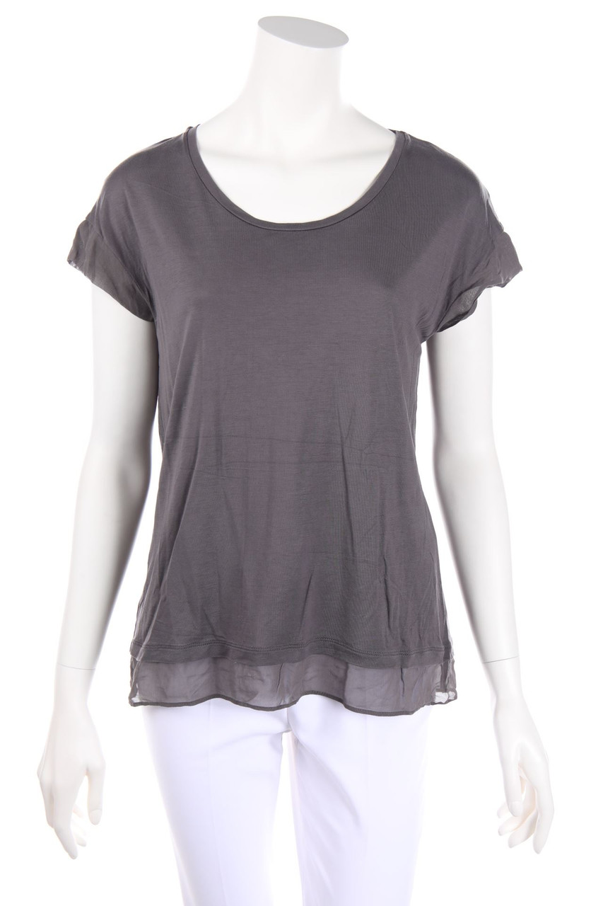 RENÉ LEZARD - Shirt mit Seide - D 36