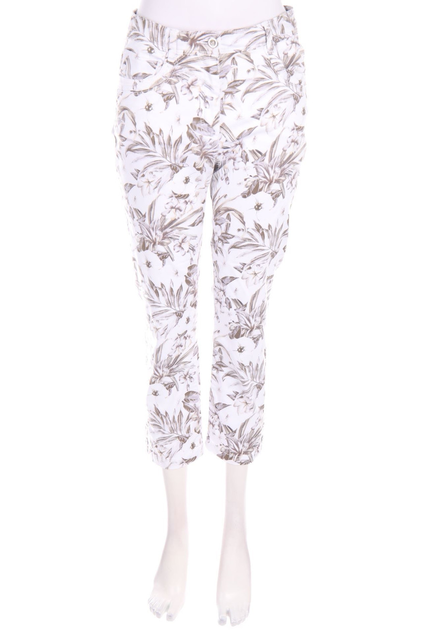CANDA PREMIUM by C&A - Hose mit Blumen-Print - D 38