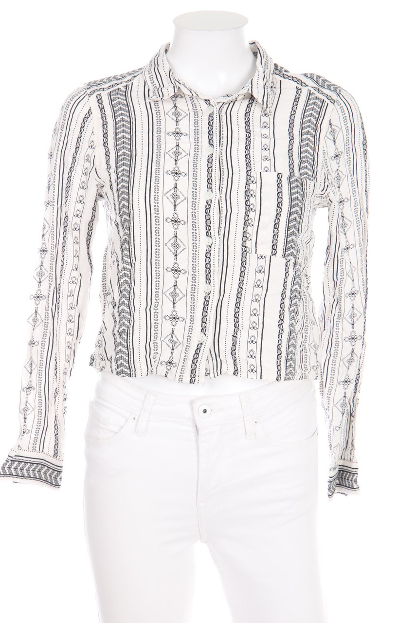 H&M DIVIDED - Bluse mit Print - D 36