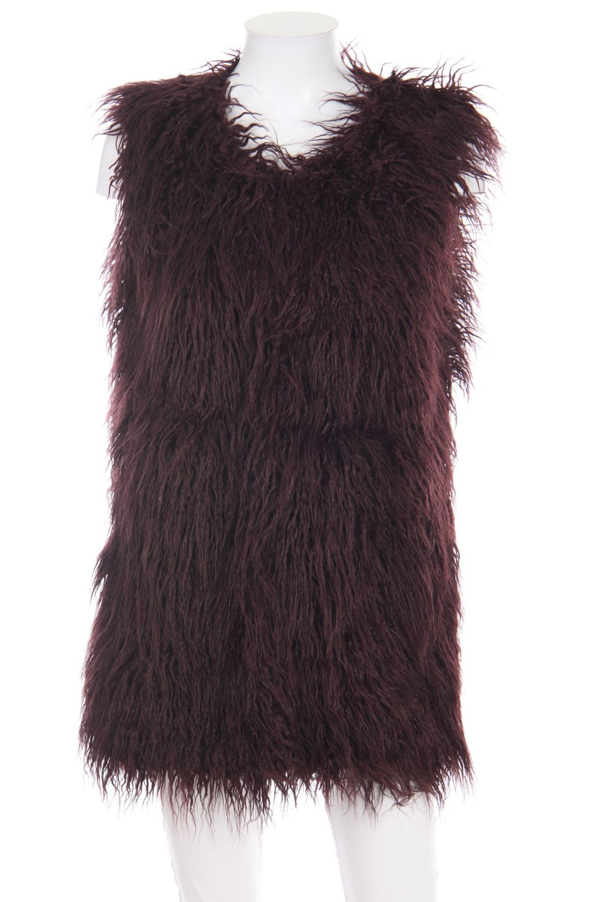 Noisy May - Fake Fur-Weste - S