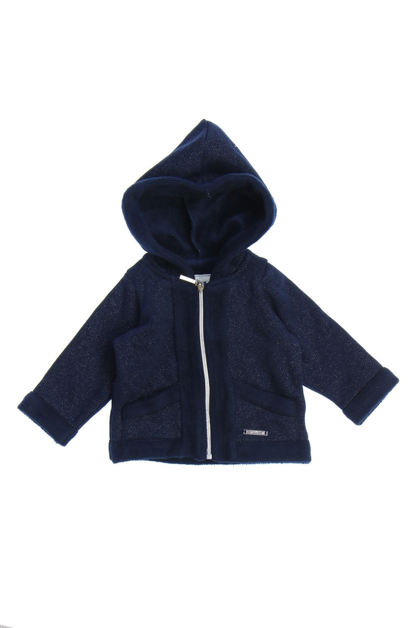 Mayoral - Kapuzenjacke/Hoodie mit Metallic-Effekt - 68