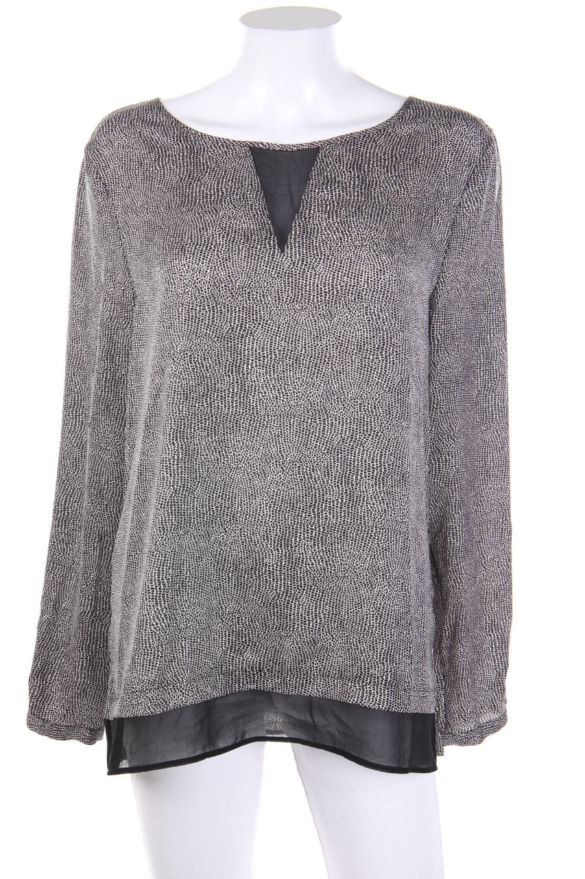 ESPRIT - Bluse mit Print im Layer Look - D 40