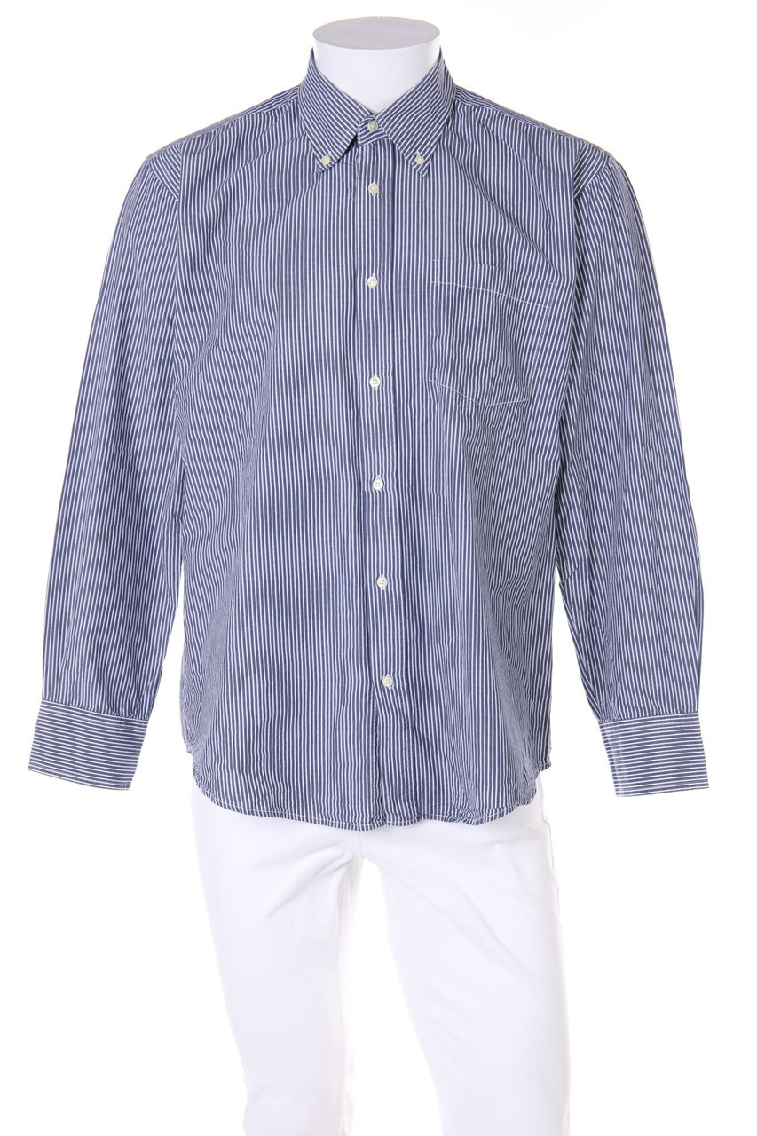 SECONDHAND - gestreiftes Button-down-Hemd - XL