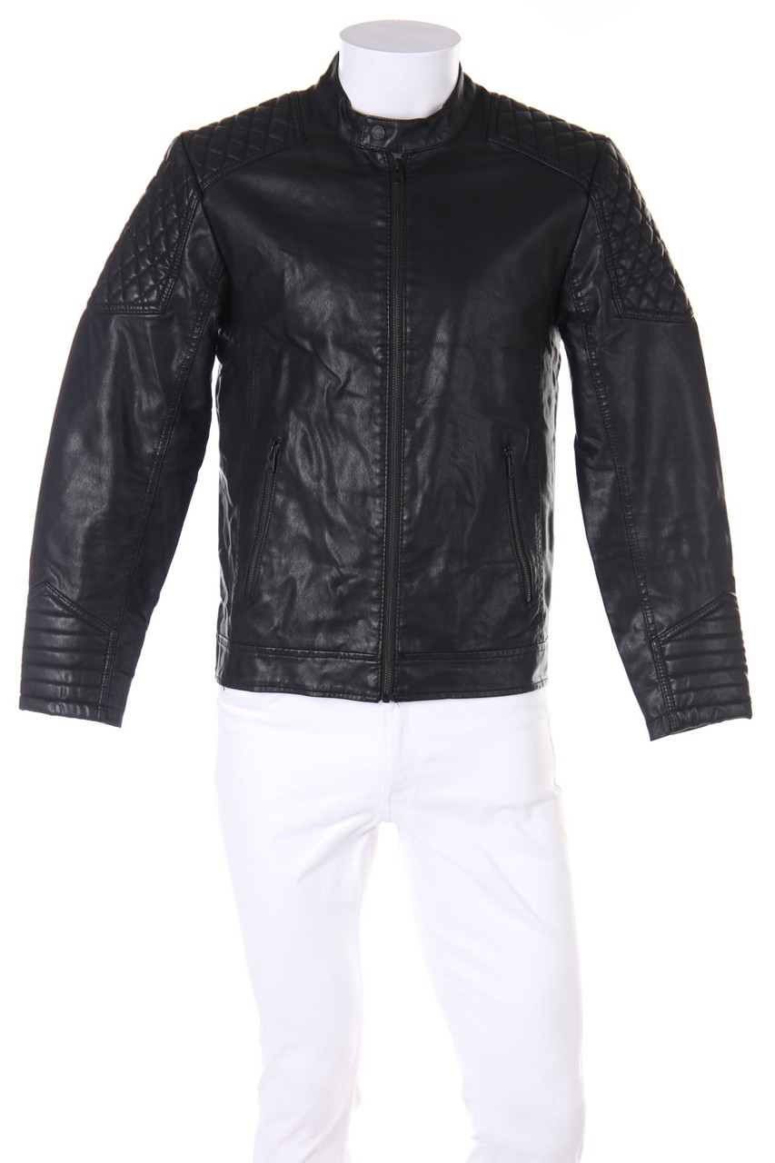 JACK & JONES - Kunstleder-Jacke - S