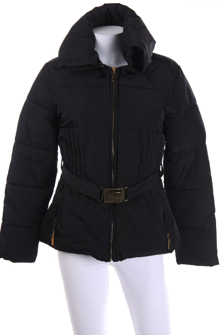 ellen capellino - wattierte Jacke mit Gürtel - M