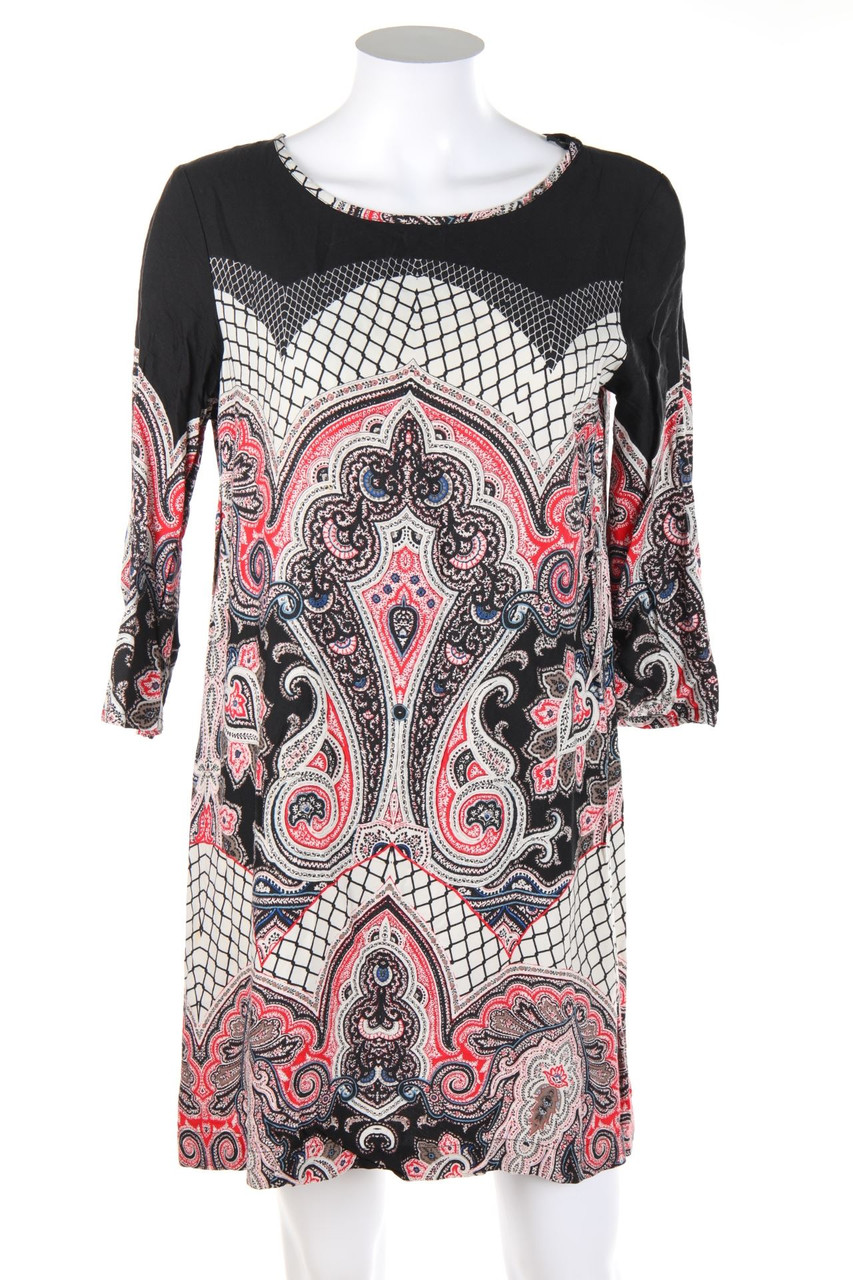 MANGO COLLECTION - Shift-Kleid mit Print - M