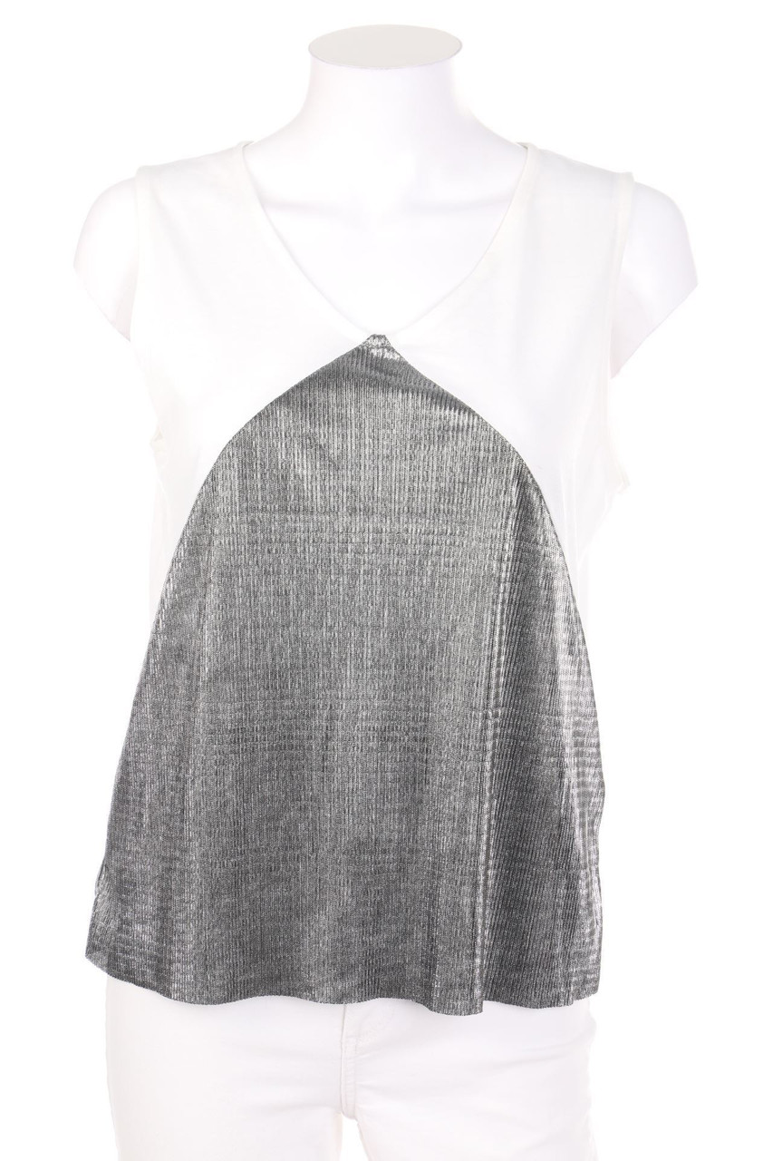 MORGAN - Top mit Metallic-Effekt - M