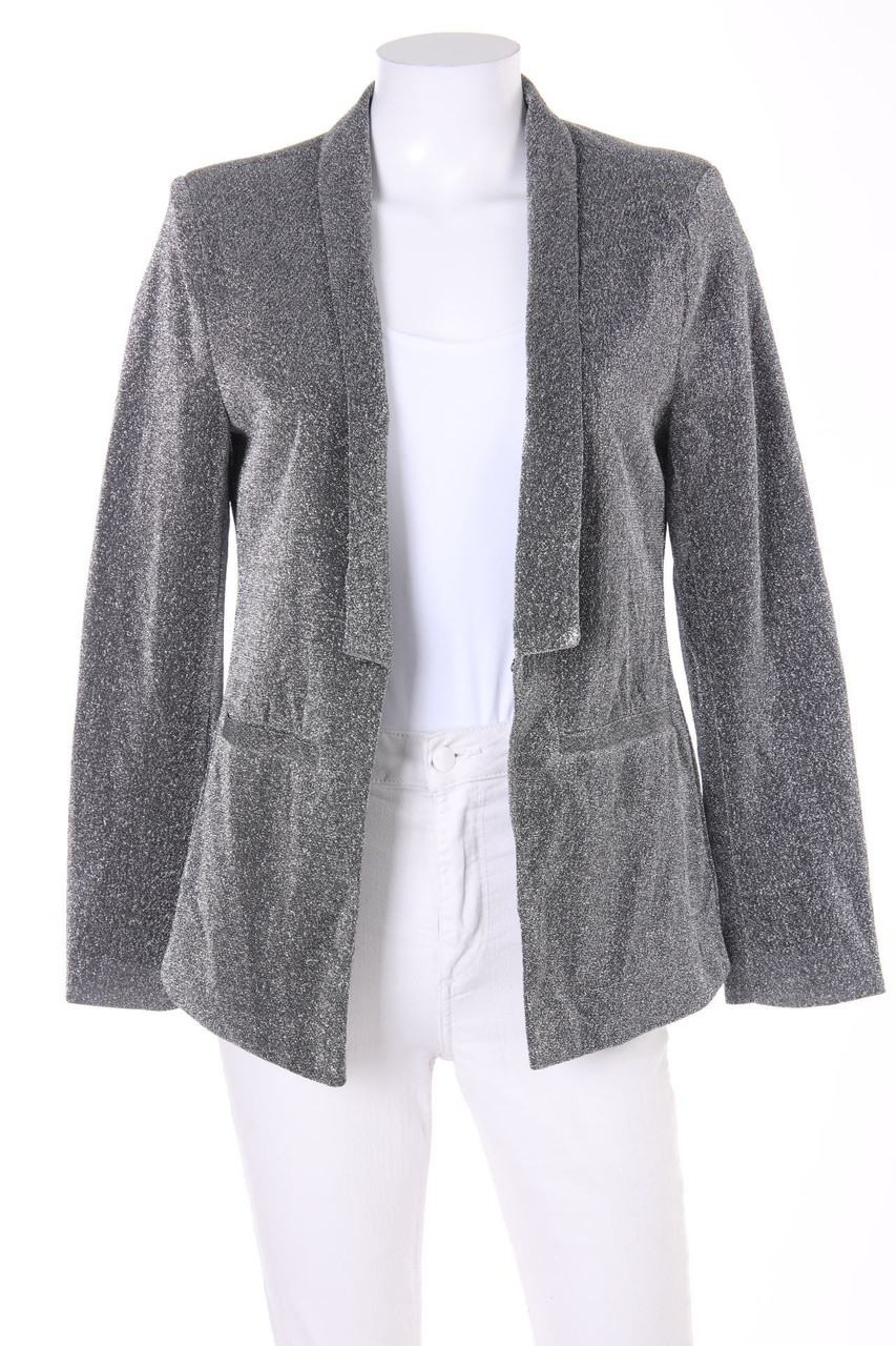 LINN AHLBORG x NA-KD - Glitzer-Blazer mit Schalkragen - D 36
