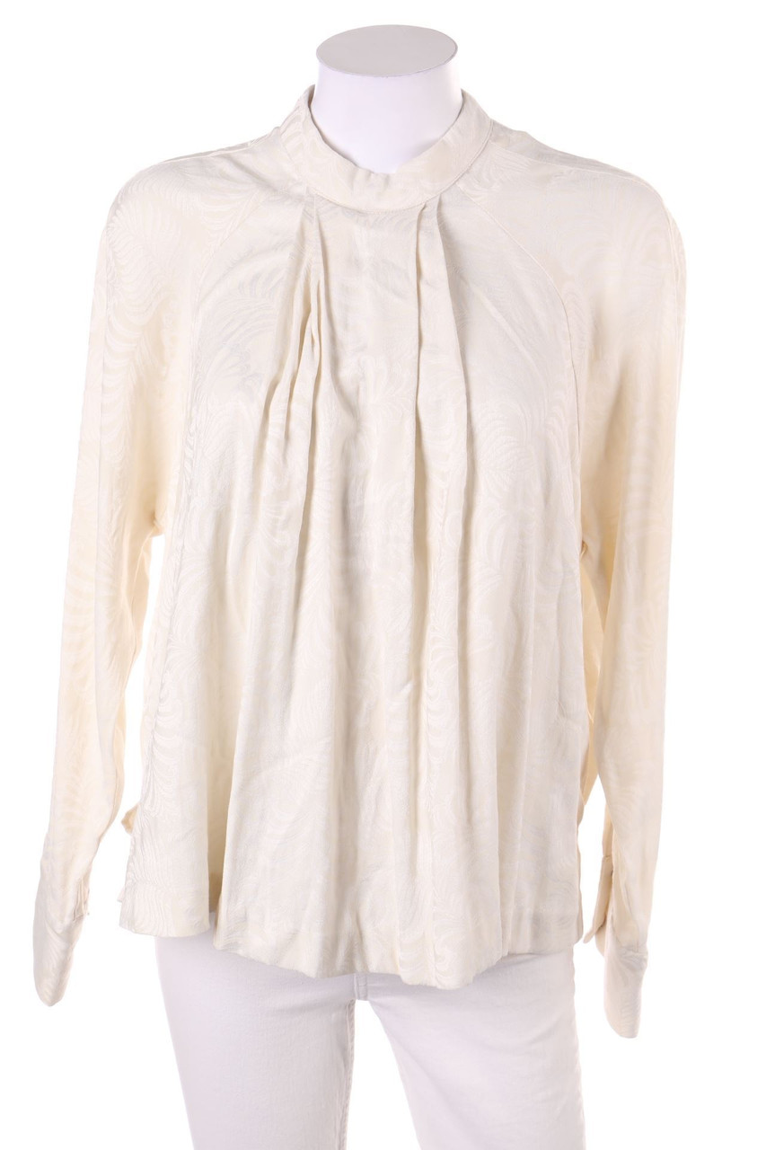 H&M - Bluse mit Falten - D 40