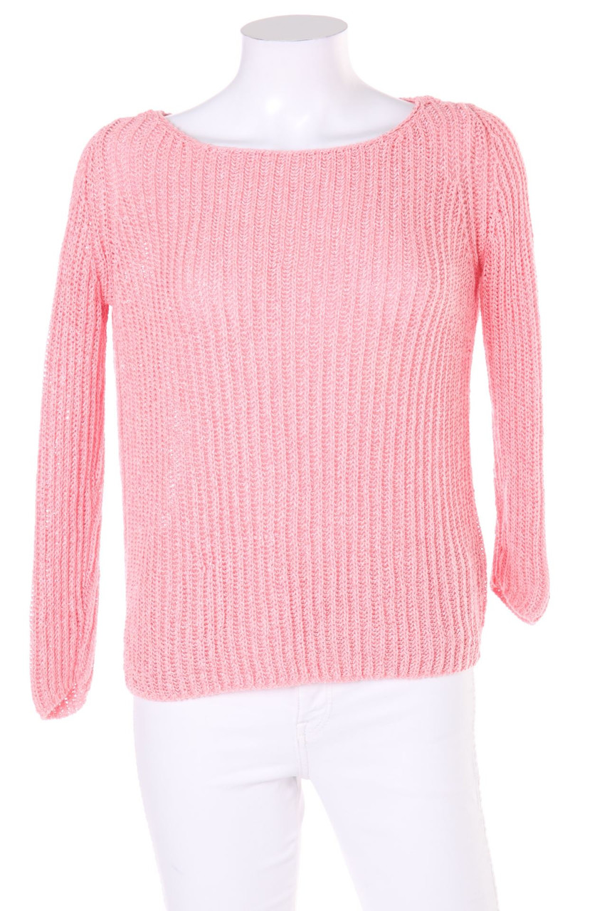Zara Knit - Strick-Pullover mit Schleife - S