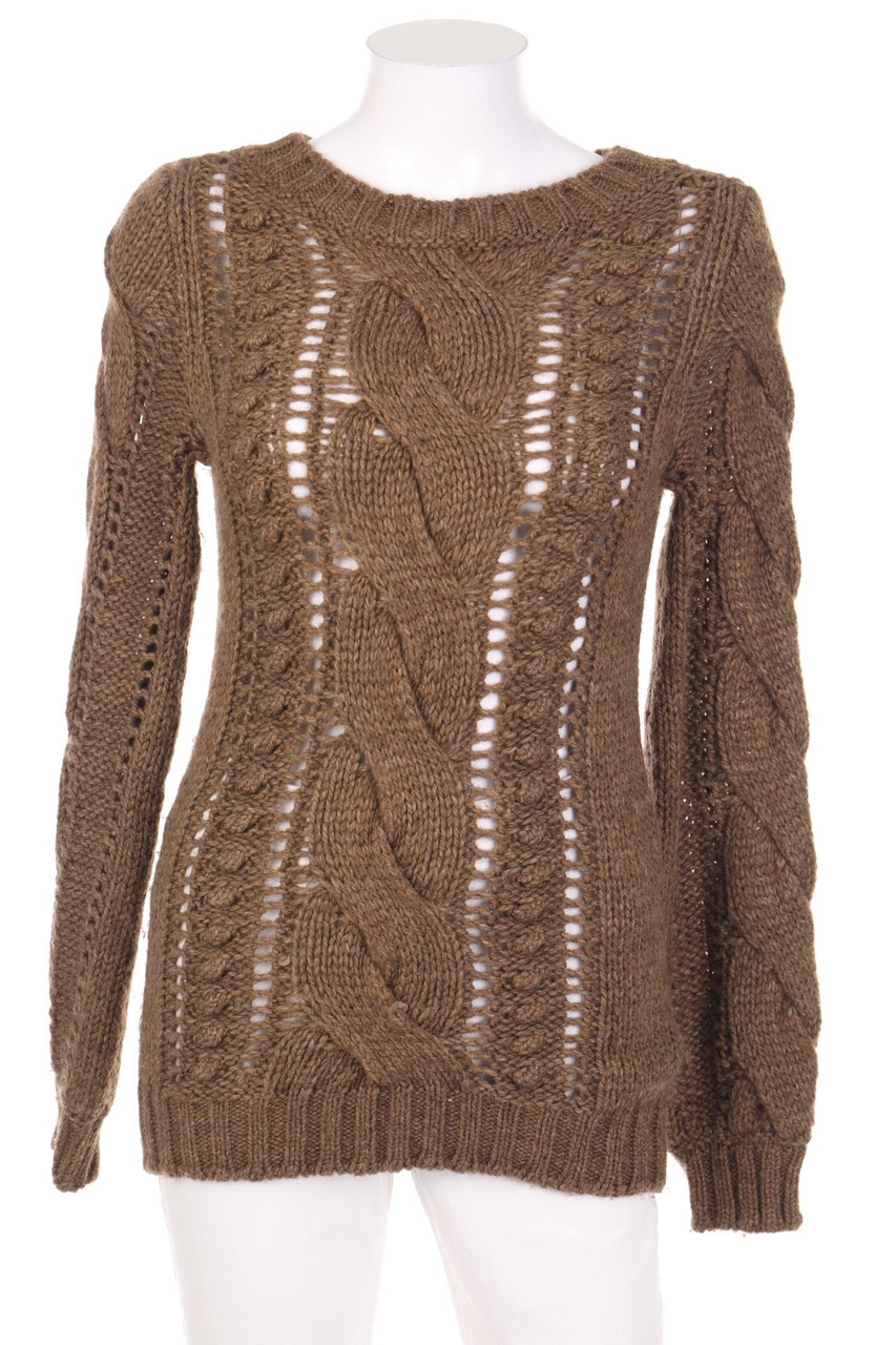 SISLEY - Strick-Pullover mit Wolle - XS