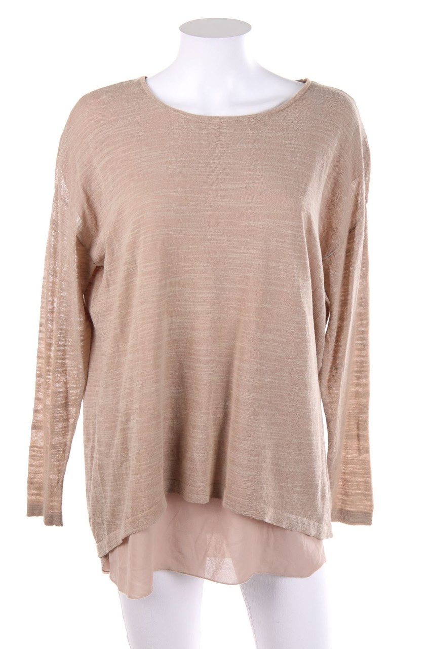 GERRY WEBER - Strick-Pullover im Layer Look - D 44