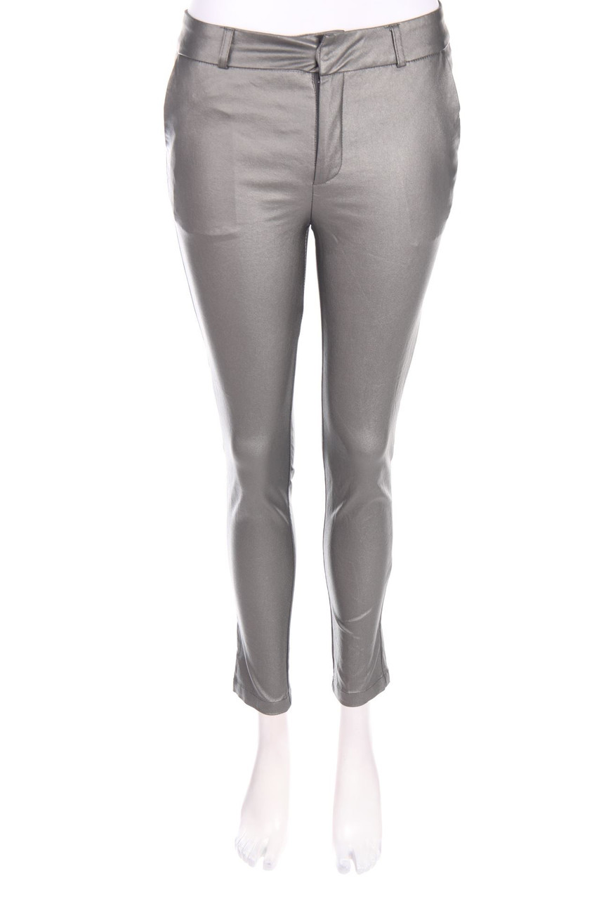 LAURA JO - Coated-Skinny-Hose - M