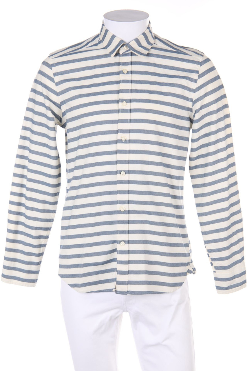 H&M LOGG - gestreiftes Hemd - S