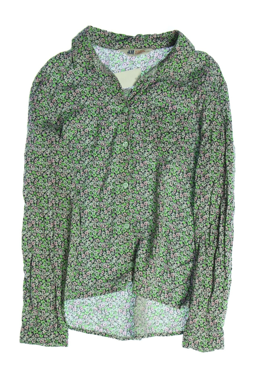 H&M - Bluse mit Blumen-Print - 158