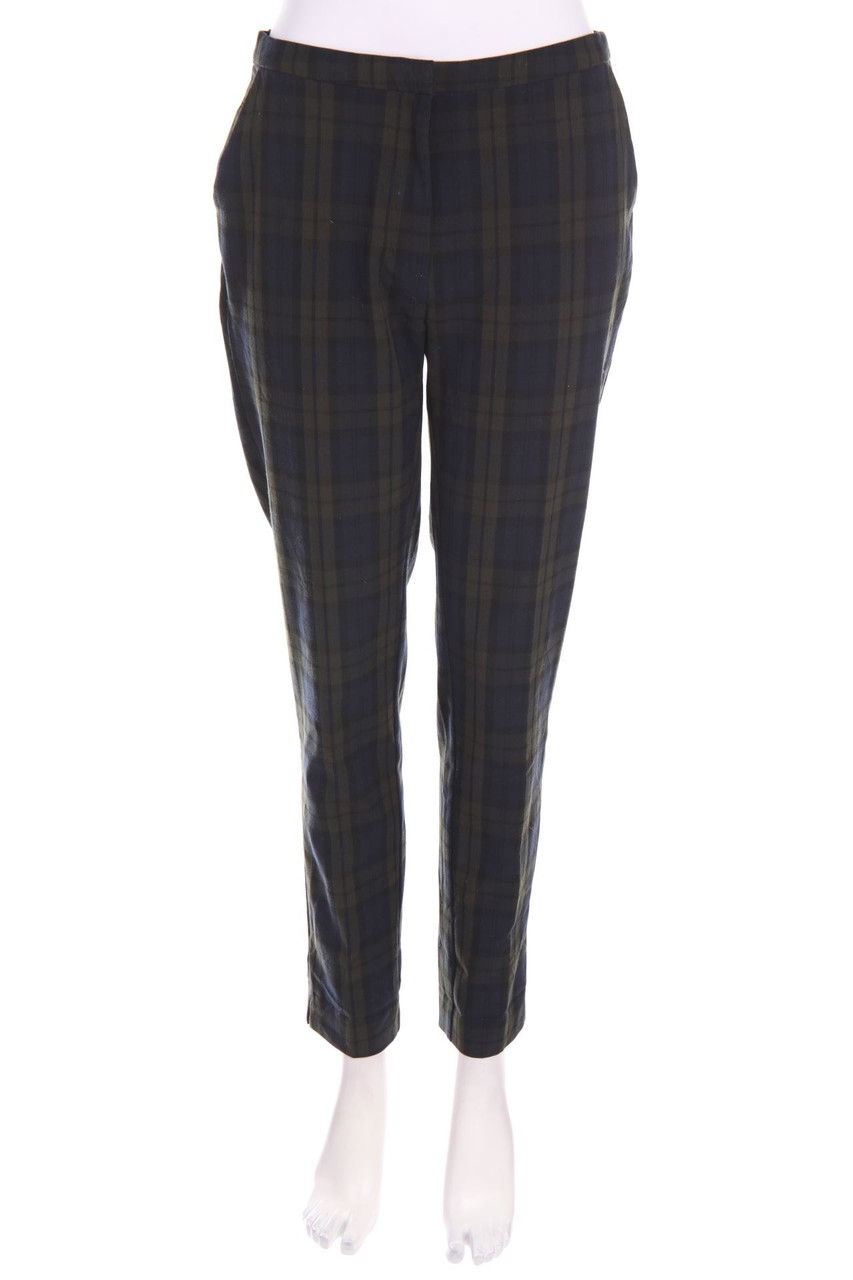 MANGO - Hose mit Karo-Muster - M