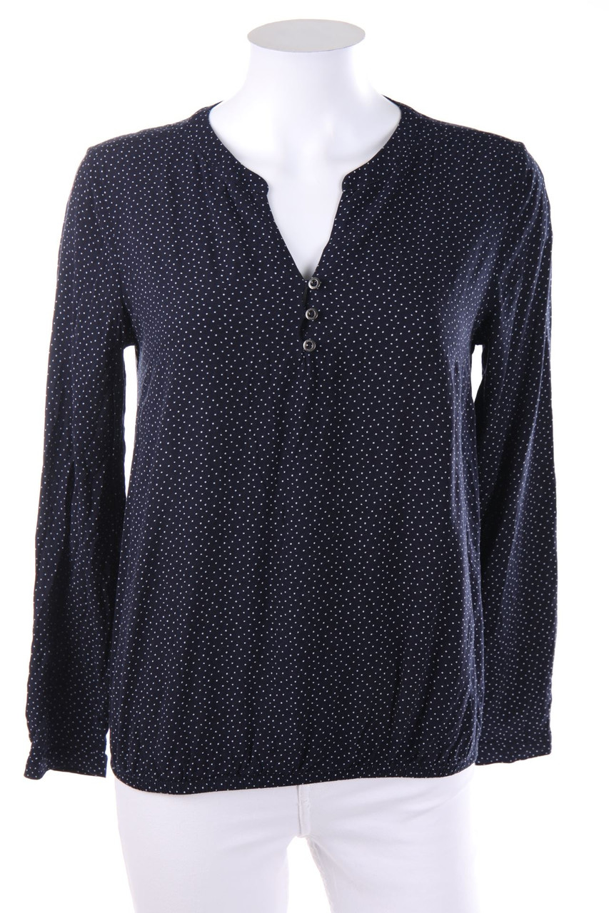 s.Oliver - Tunika-Bluse mit Roll-up-Manschette - D 34