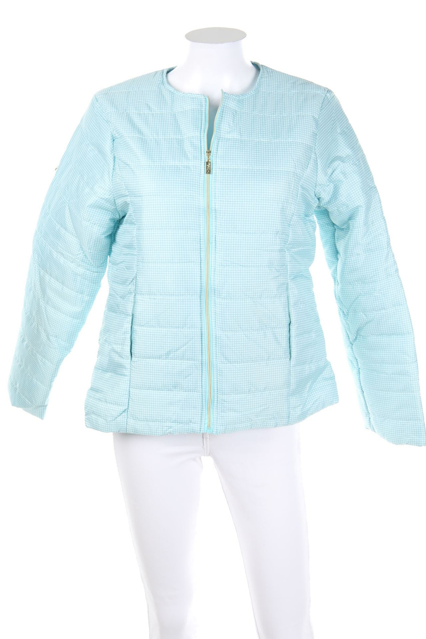 NATHALIE ANDERSEN - Stepp-Jacke mit Hahnentritt-Muster - D 38-40