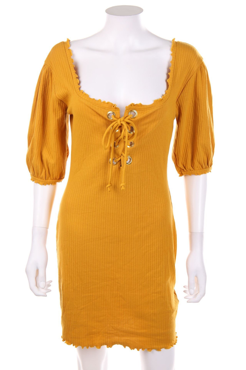 MISSGUIDED - Kleid mit Schnürung - D 38