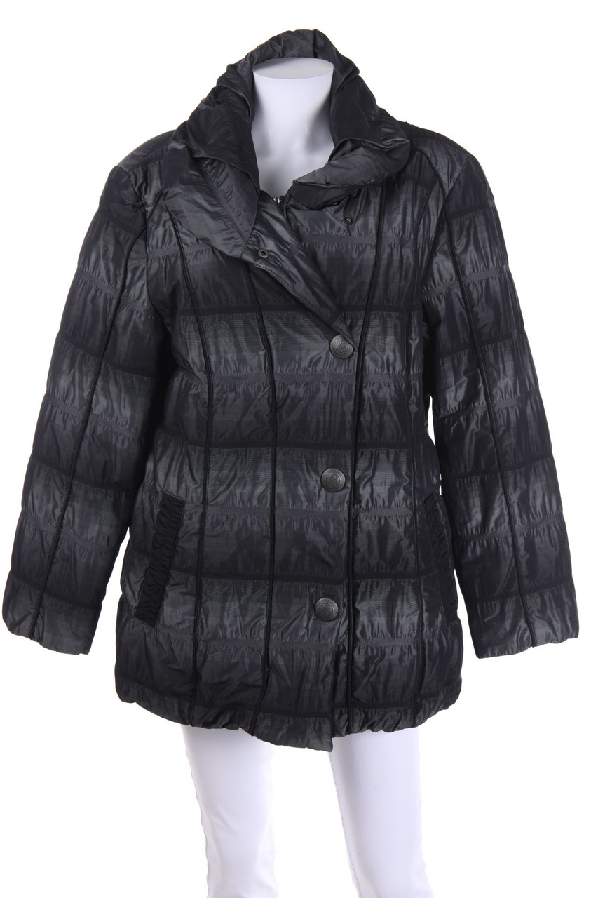 LEBEK BARBARA LEBEK - wattierte Jacke mit Streifen - D 40